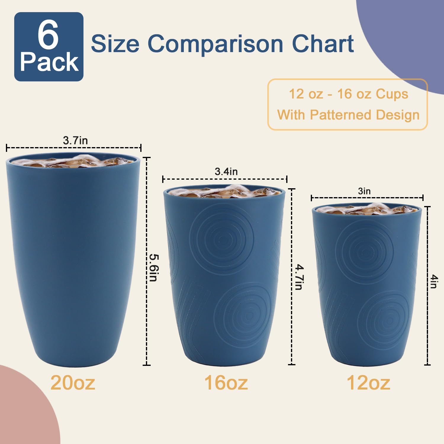 BUSOKIP party cups are safe for hot or cold drinks and easy cleanup.