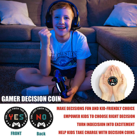 Busy Gaming Life gamer decision coin adds fun, quick choices during play.