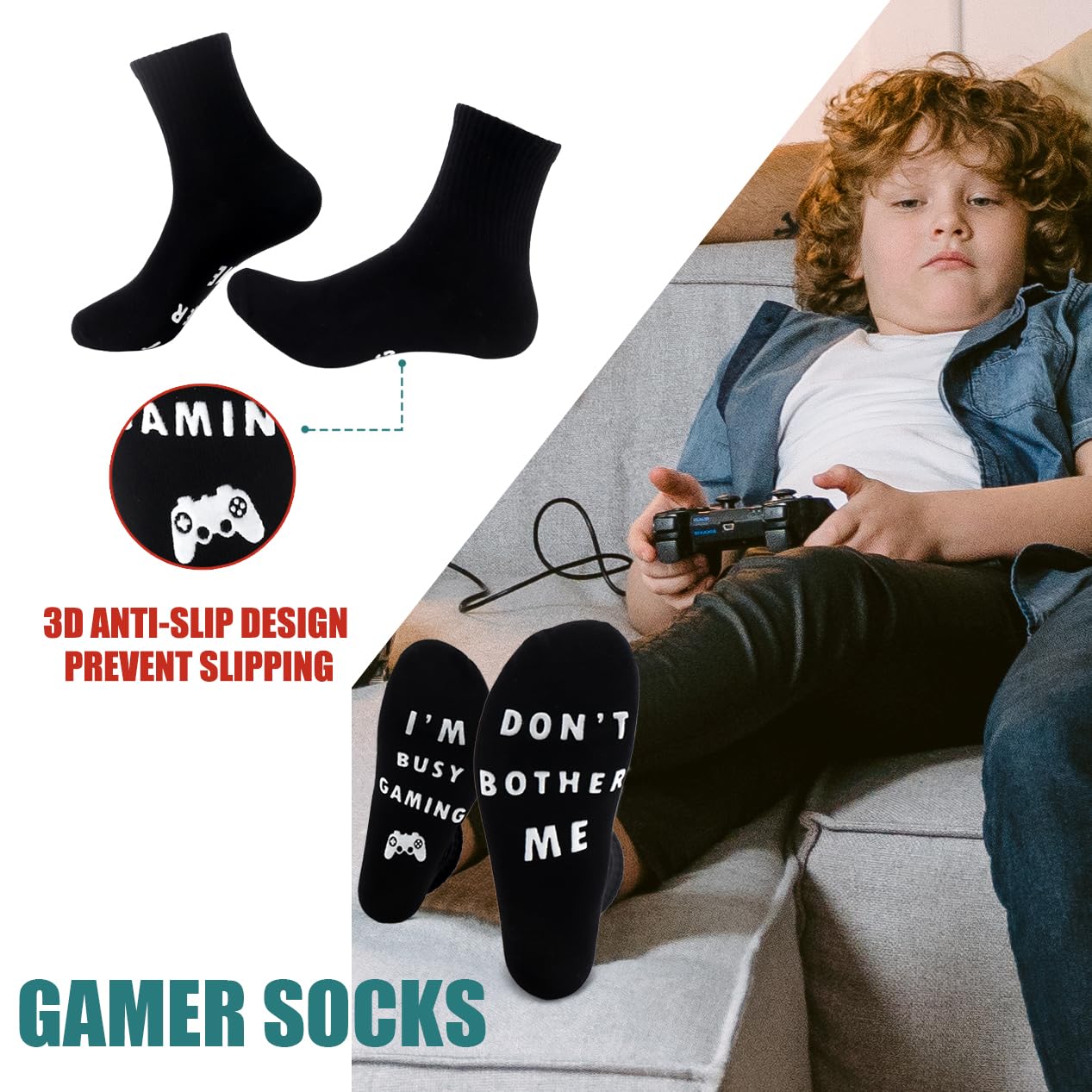 Busy Gaming Life gamer keychain provides a portable gaming accessory and reminder.