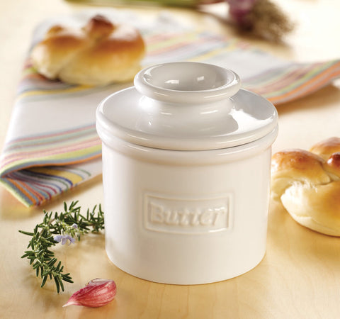 Butter Bell cafe matte finish rests on counter and improves aesthetics and grip.