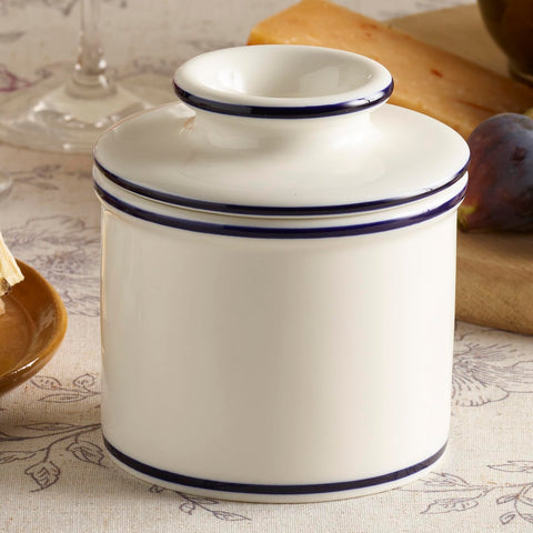 Butter Bell inverted-bell lid illustrates simple two-piece design for use