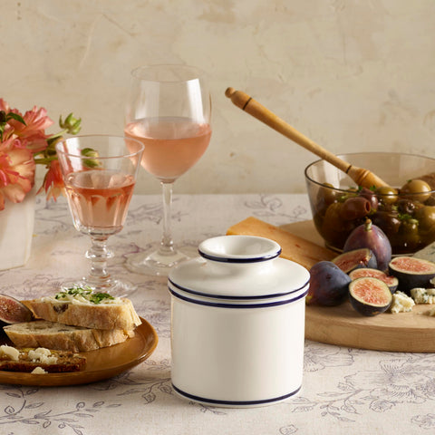 Butter Bell off-white glaze ceramic highlights durable finish