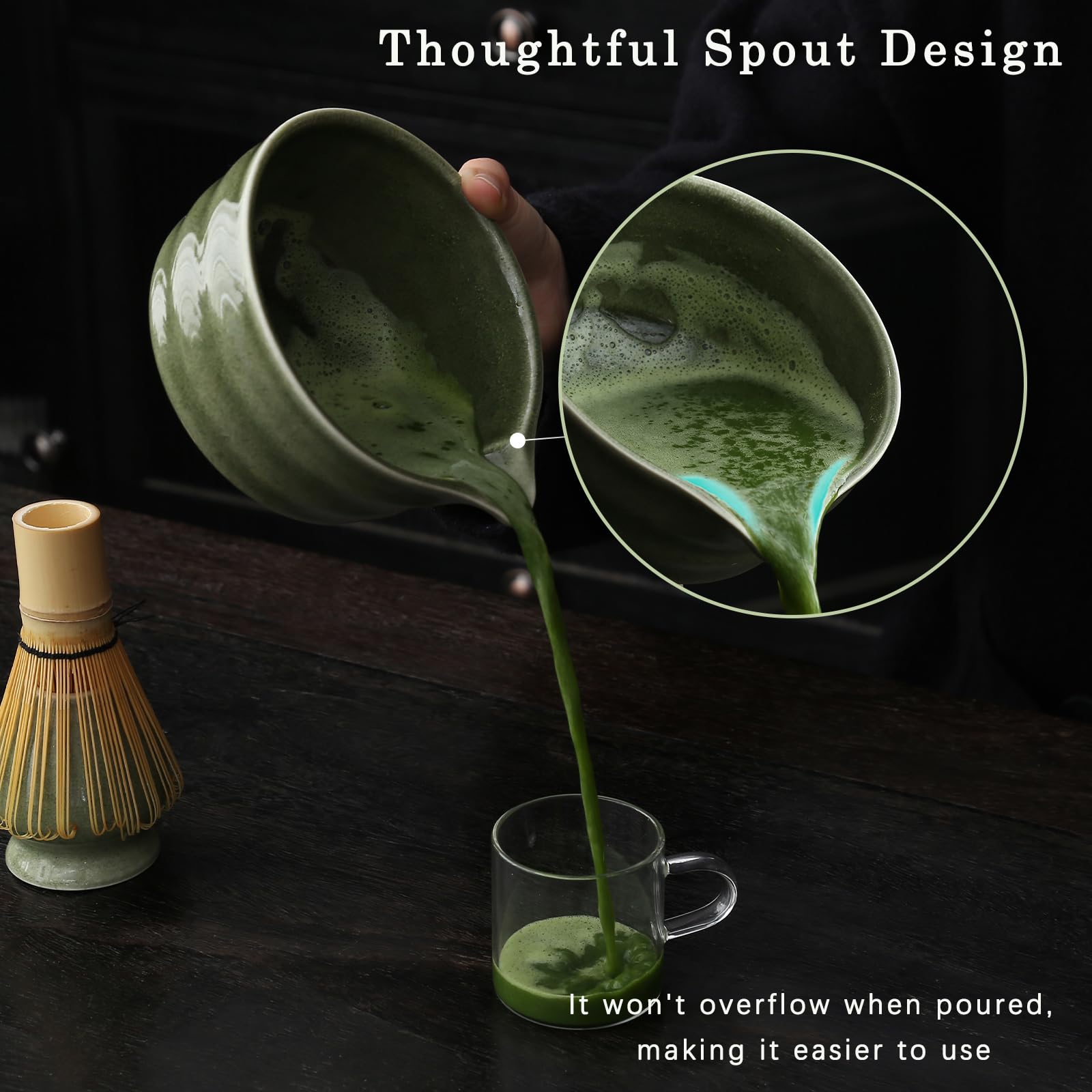 Buucup ceramic-bowl-500ml glazed interior resists stains for easy cleaning.