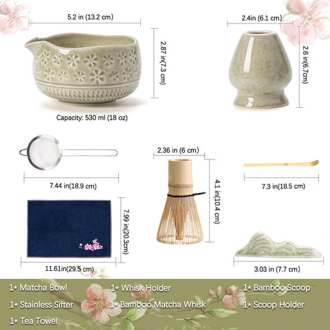 Buucup ceramic matcha bowl-chawan with glazed interior easy to clean