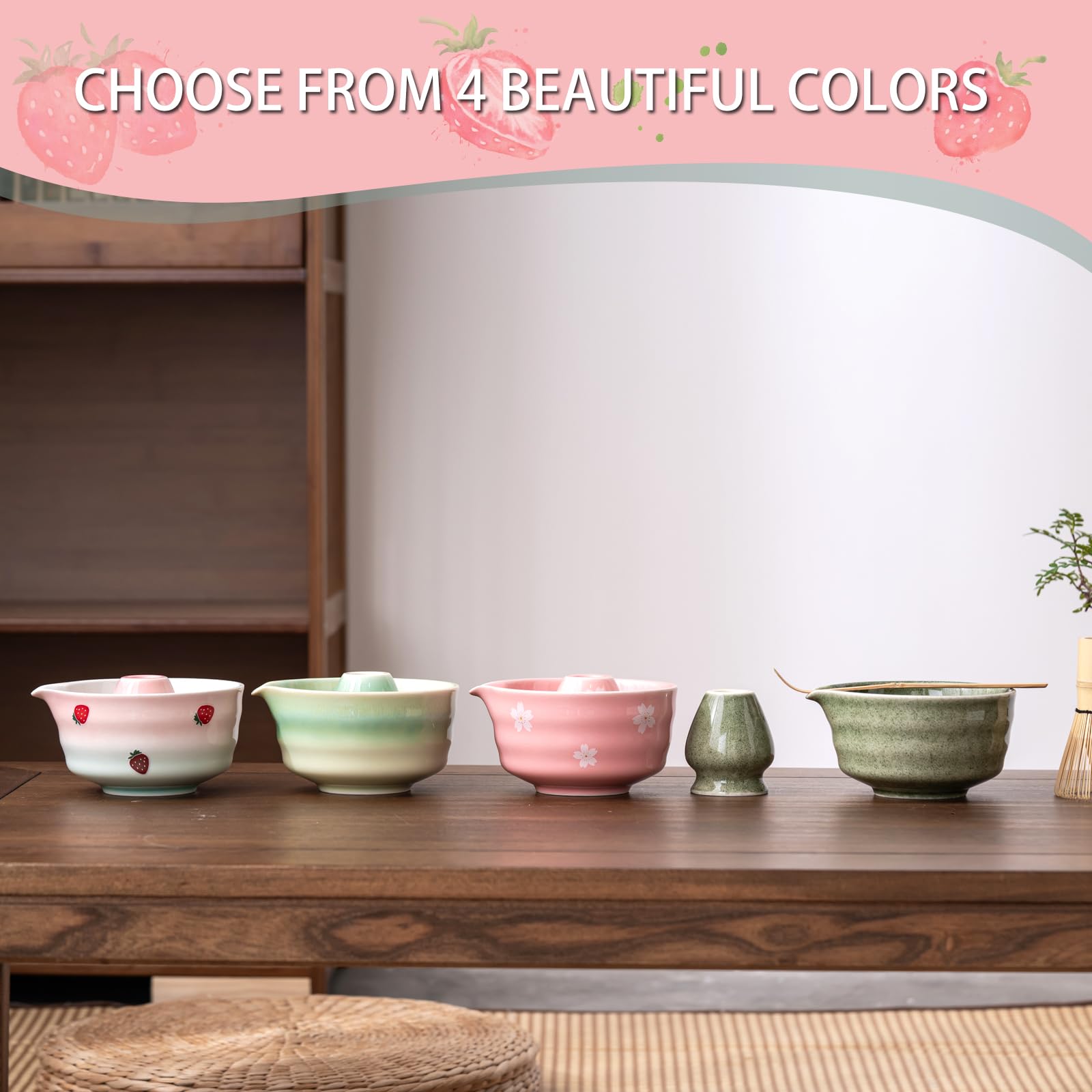 Buucup matcha set packaging, a stylish gift option