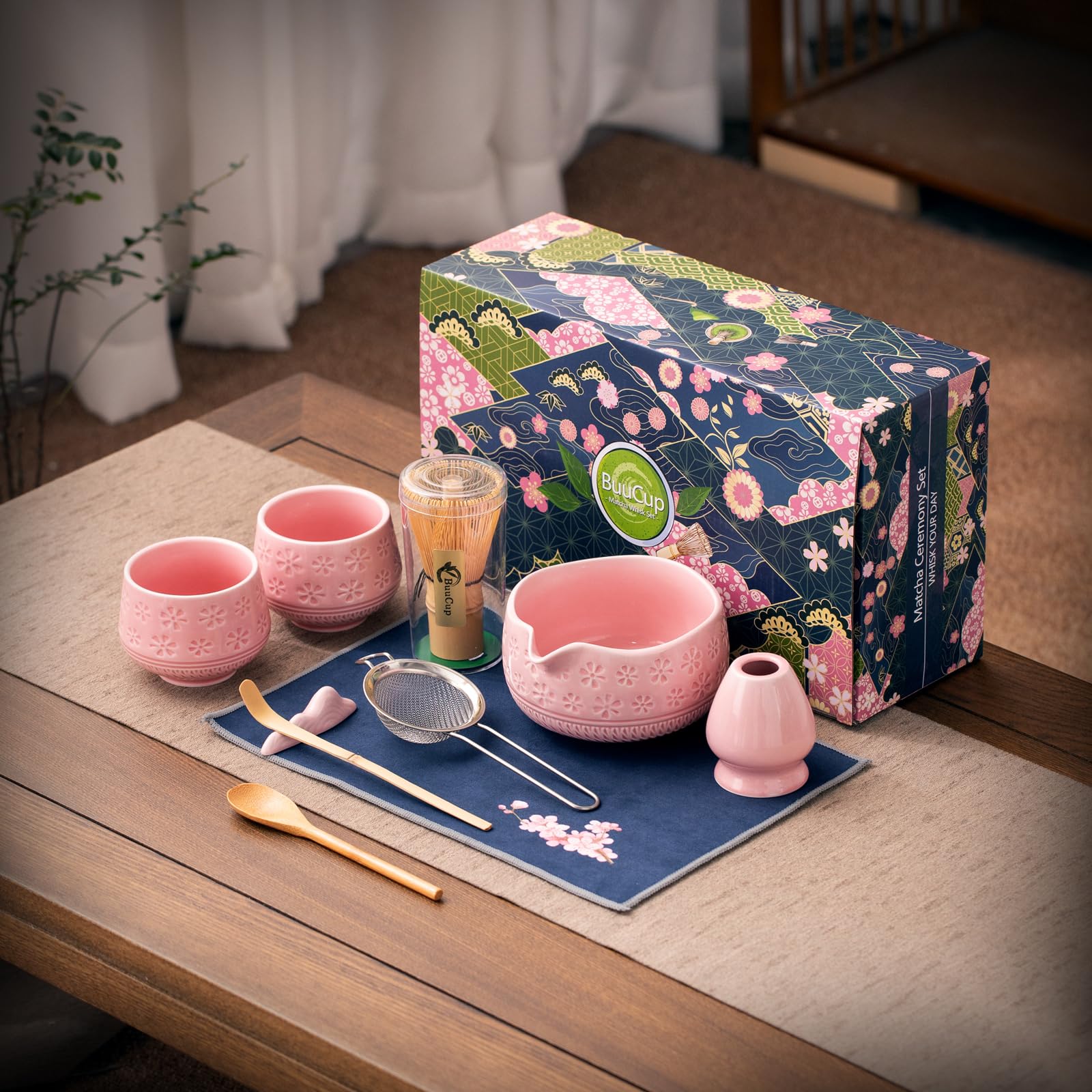 Buucup 18oz chawan bowl provides comfortable capacity for daily ceremonial tea.