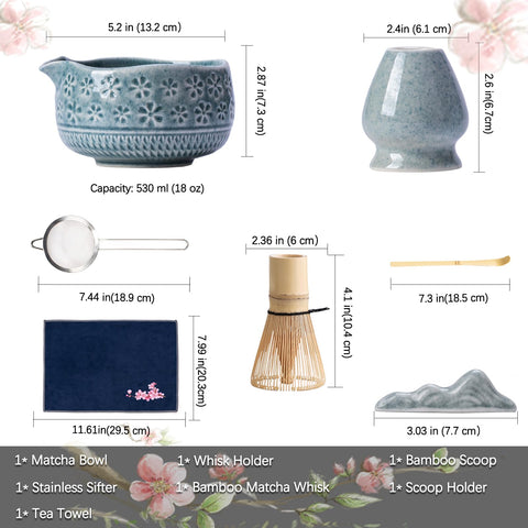 Buucup matcha whisk set scoop rest, keeps tools organized between uses.