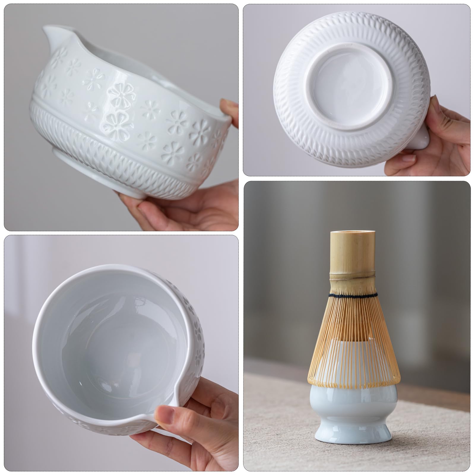 Buucup stainless steel sifter for fine, clump-free matcha