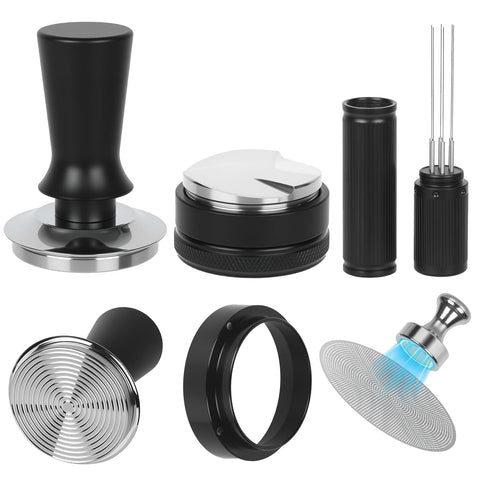 BUWILRQ 58mm spring-loaded tamper base