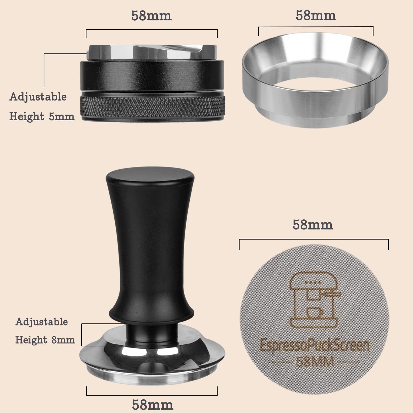 BUWILRQ water-flow control aids consistent extraction during brew.