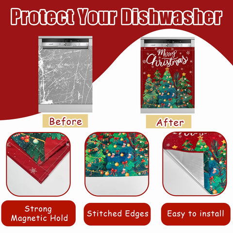 Buxjexh Top and bottom magnets ensure secure, wrinkle-free fit