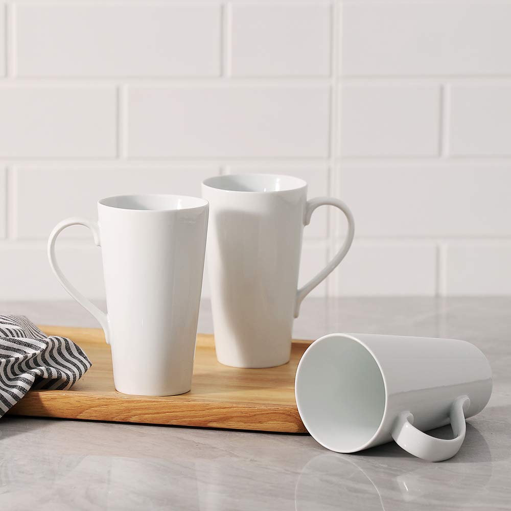Buyajuju mugs with varied beverages, versatile for morning tea or cocoa breaks
