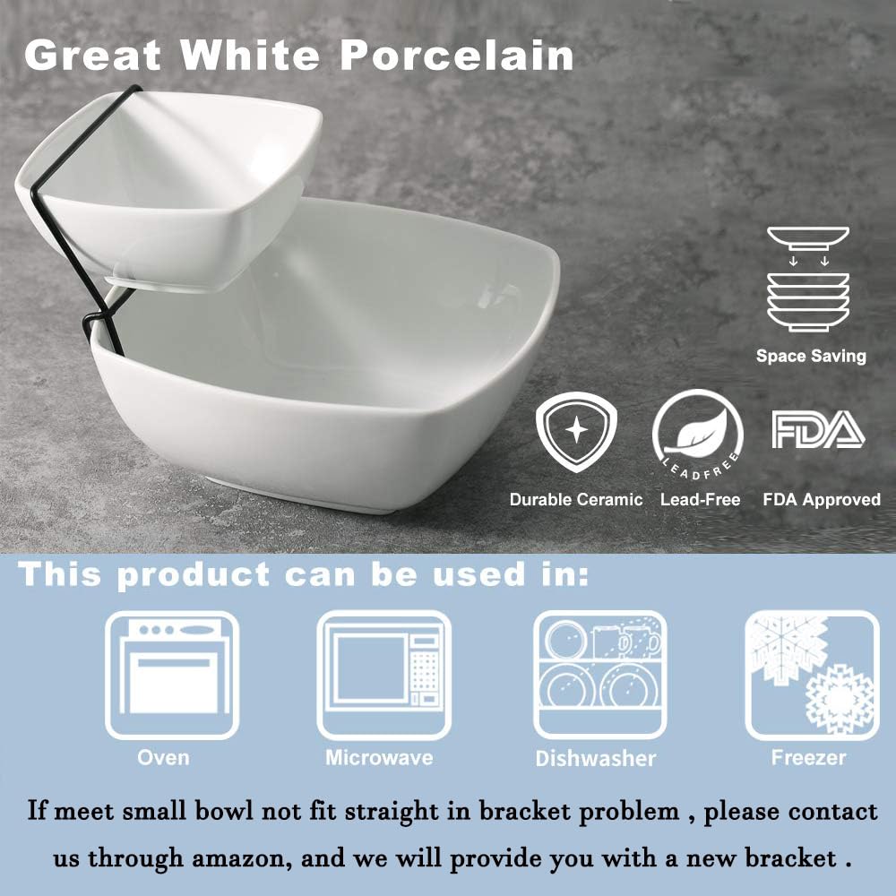 Buyajuju porcelain bowls are lead-free and durable for everyday use