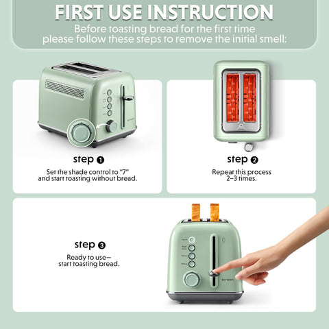 Compact retro design of BuyDEEM DT620 with cord storage saves counter space.