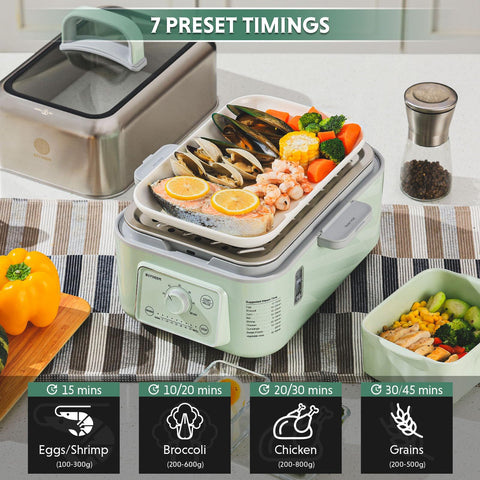 Buydeem G52 warm indicator helps manage serving times.