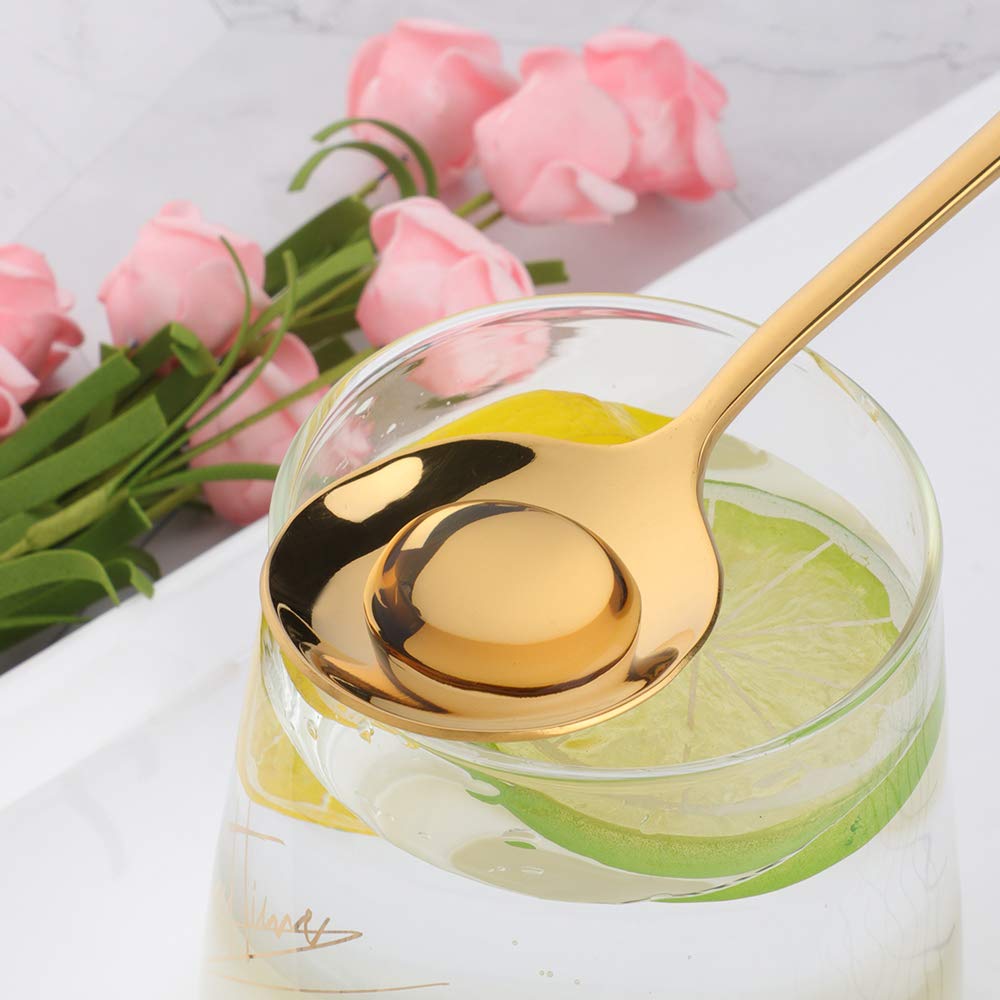 Buyer Star rose gold spoons add chic style to soups