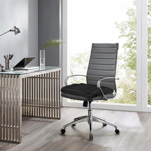 BUYUE 90-day guarantee supports confident purchase for this office cushion.