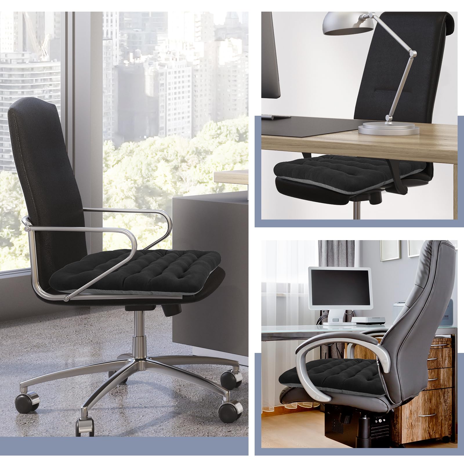 BUYUE velvet fabric cushion delivers soft, breathable seating.