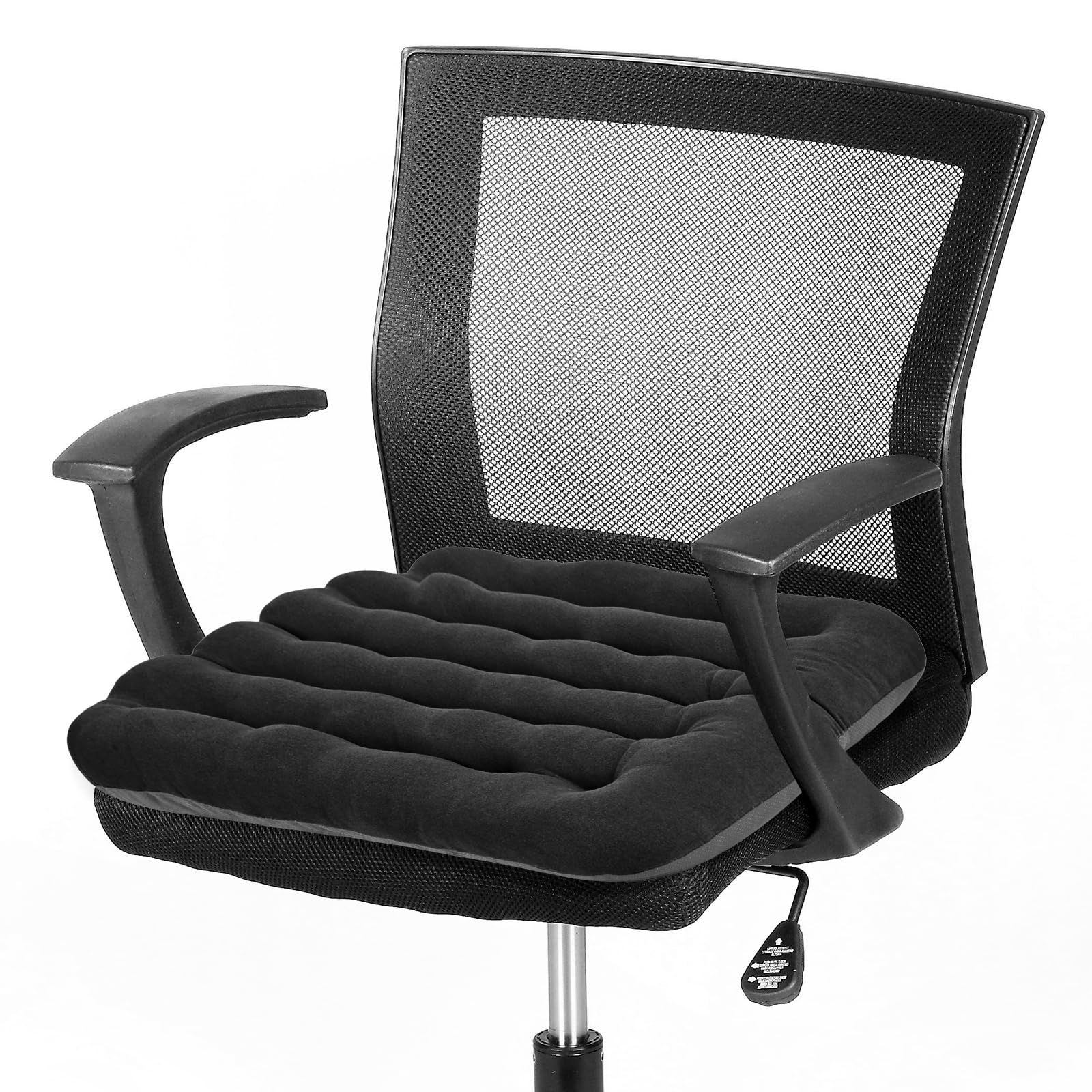 BUYUE Good Support chair cushion velvet top for comfortable desk seating.