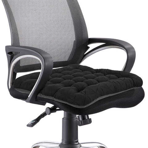 BUYUE Good Support Office Chair Cushion with triangle jacquard surface enhances long-hour comfort.