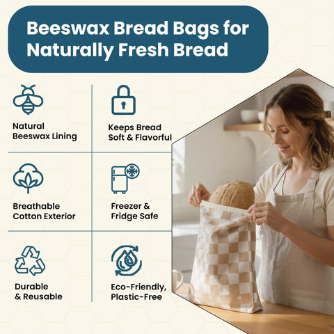 Buzzy Bags M demi loaf offers convenient medium bread storage