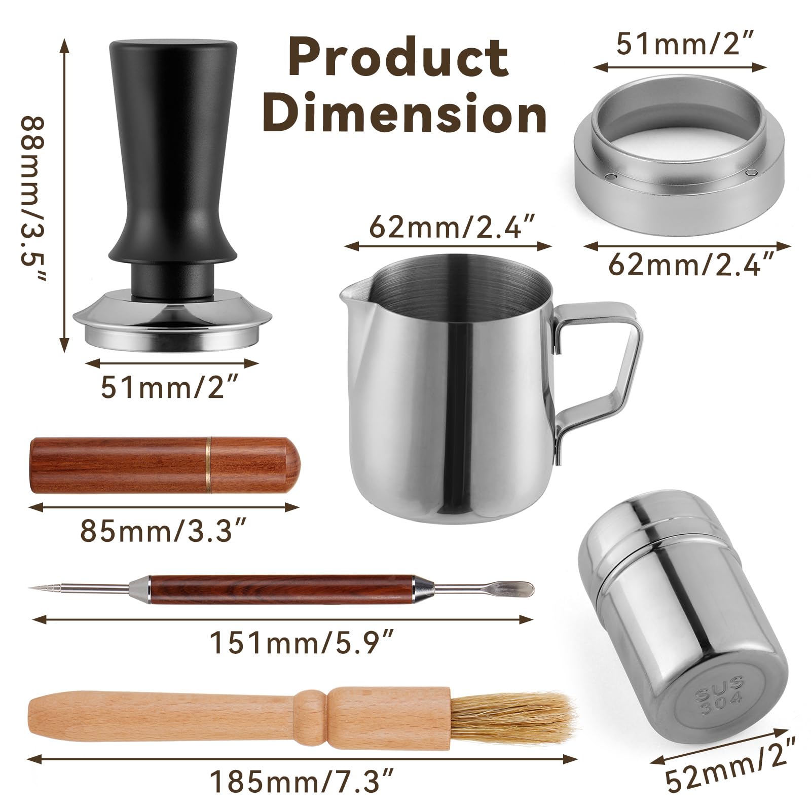 BVRAIB coffee powder dispenser keeps grounds organized