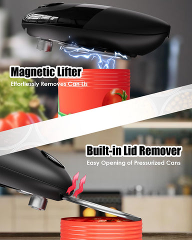 Ergonomic design assists arthritis-friendly operation with minimal effort