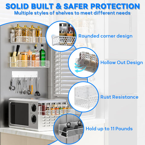 Bwesdero anti-rust construction ensures long-lasting magnetic storage.