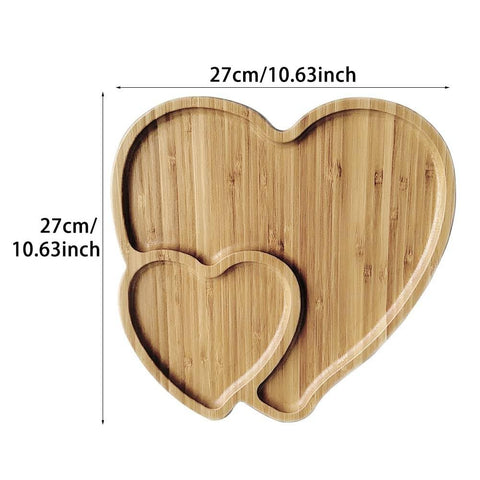 BWWNBY heart-shaped cheese board adds romantic charm to gatherings.