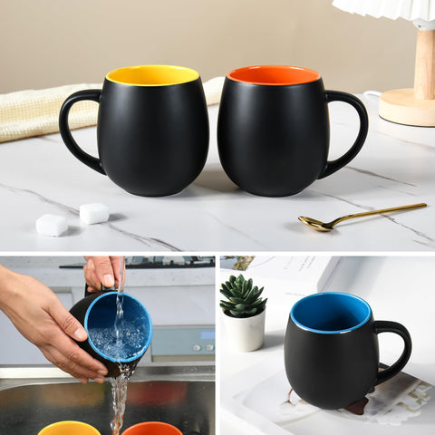 BYCNZB 20oz mug set dining-table-scene showcases stylish versatility for home or cafe