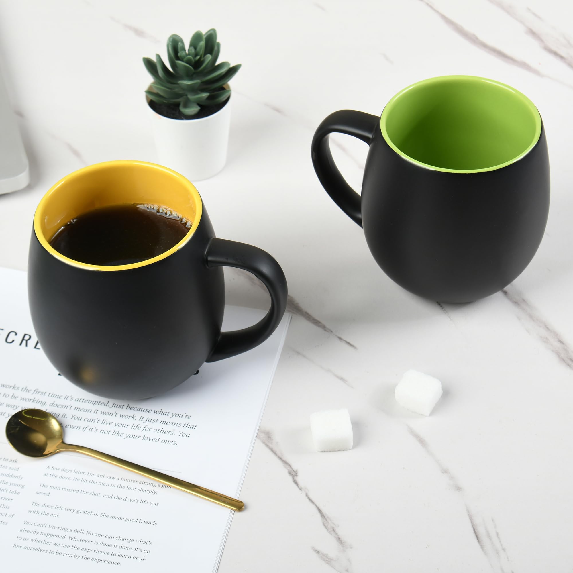 BYCNZB 20oz mug set gift-packaging emphasizes great present for holidays