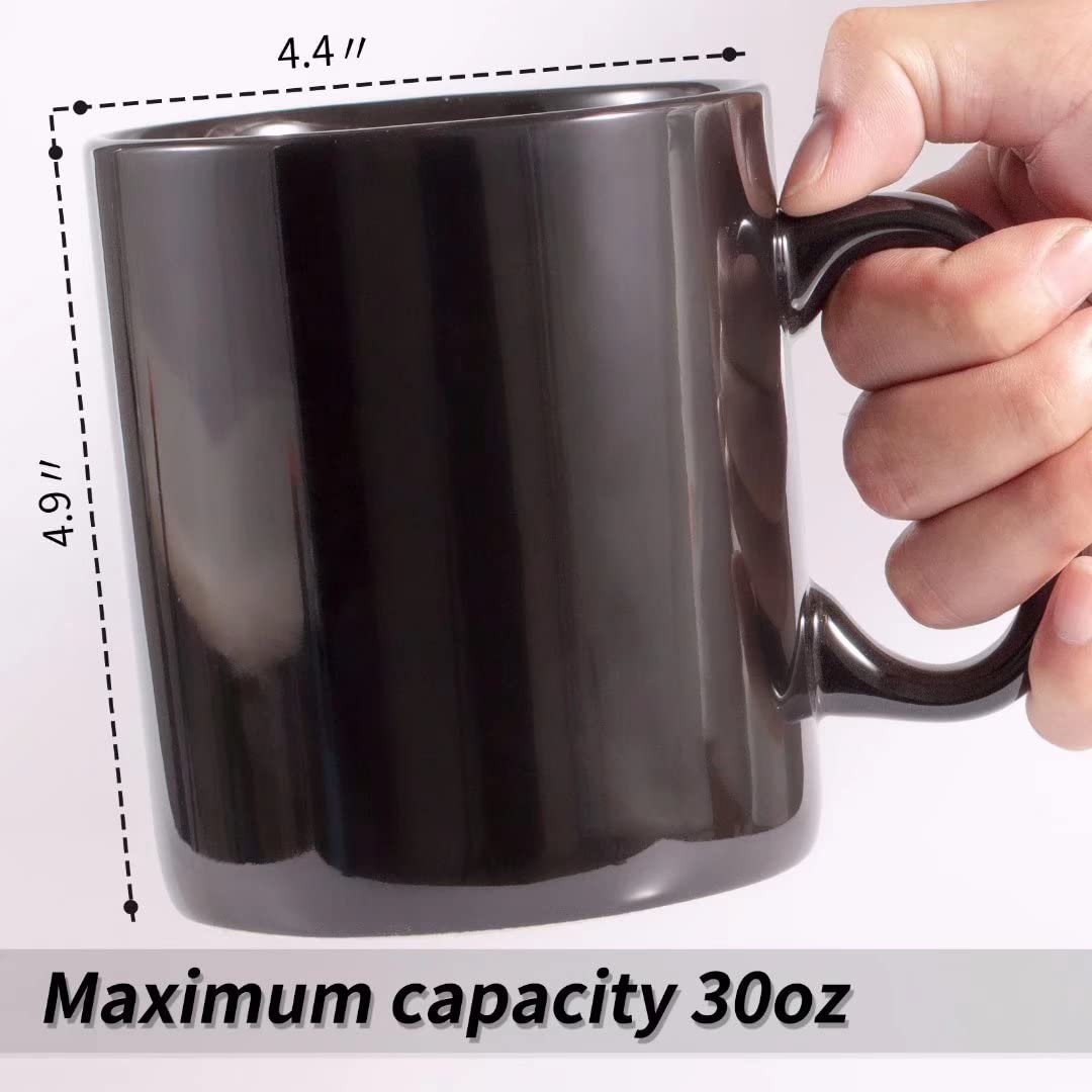 BYCNZB 30oz mug interior view highlighting generous capacity for coffee.