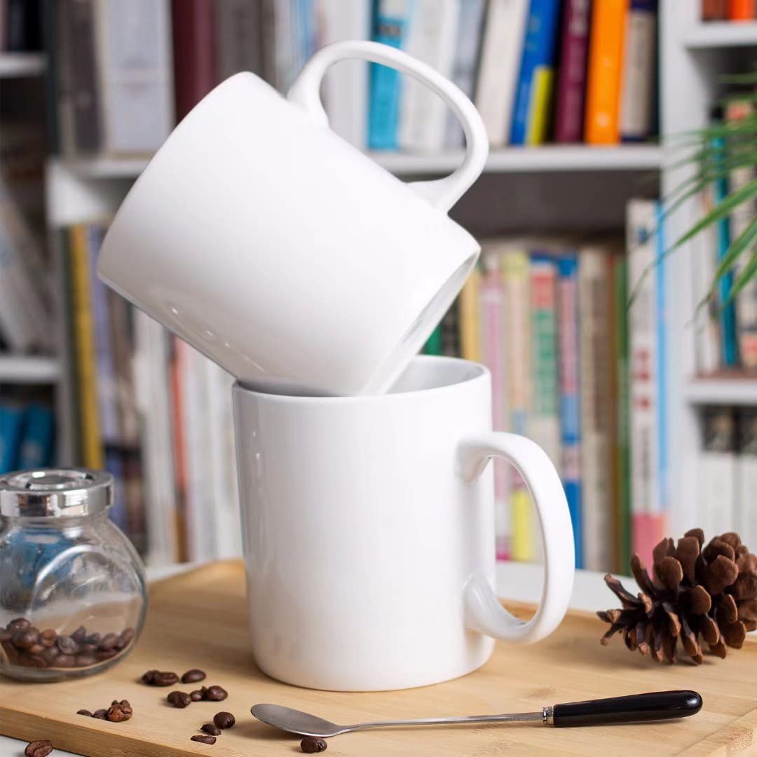 BYCNZB 30oz mug white office use for desk beverages