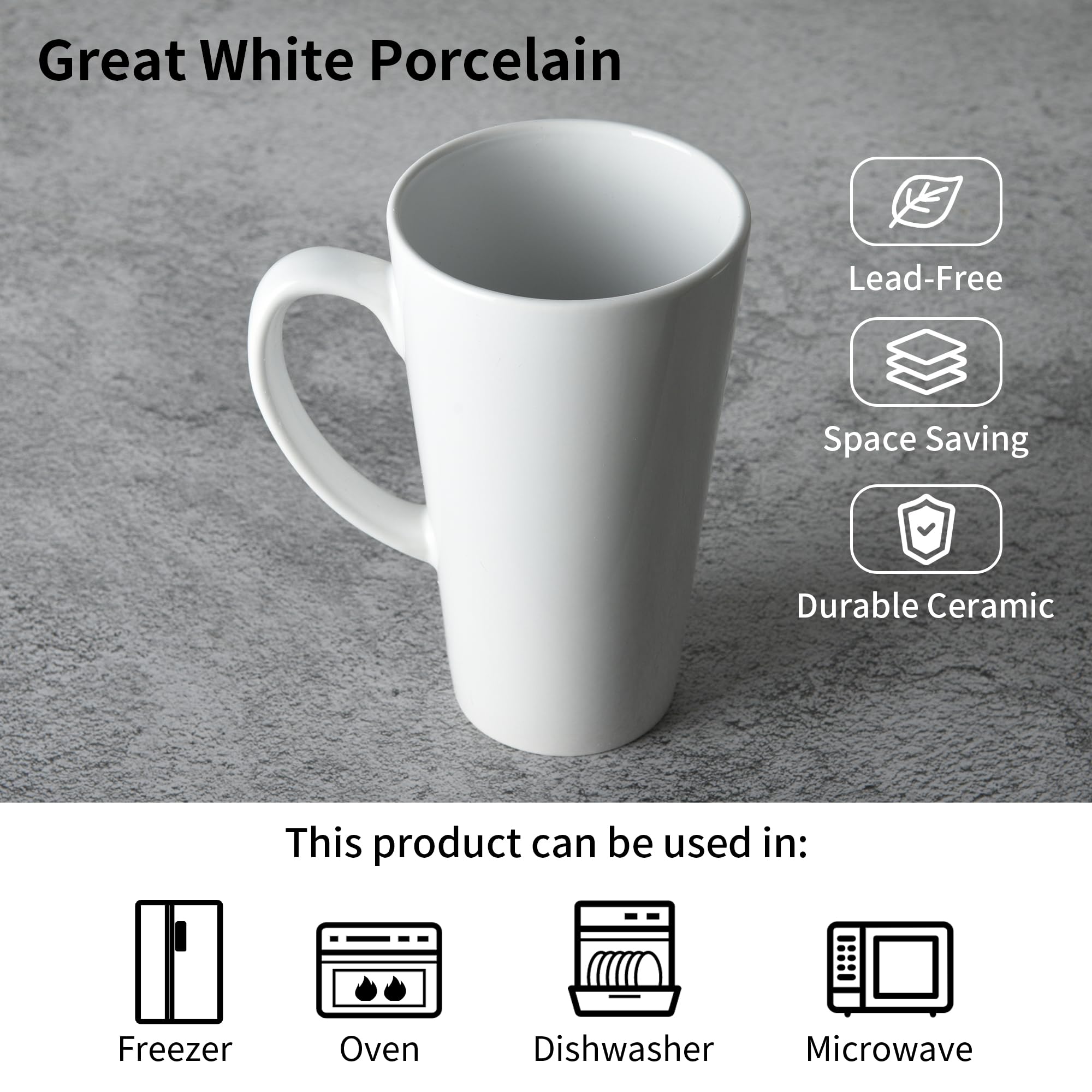 BYCNZB ceramic mug glaze texture closeup, durable non-toxic finish