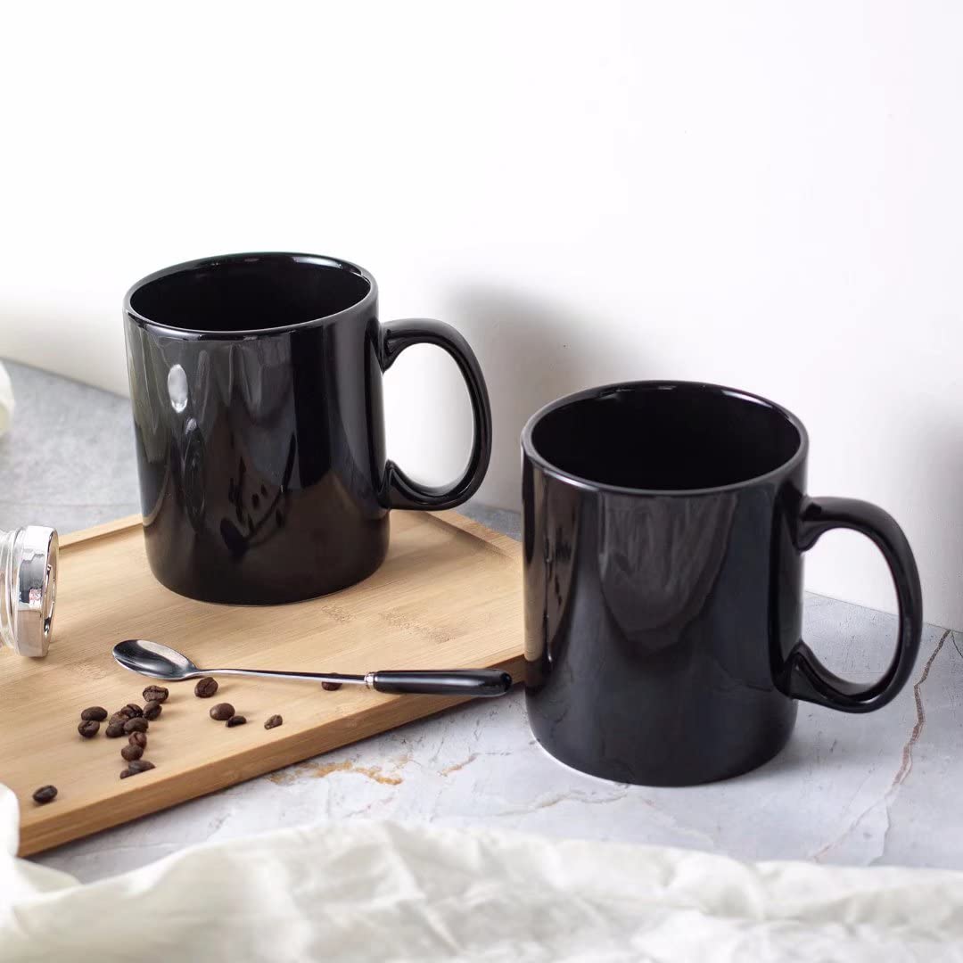 BYCNZB durable stoneware finish with black glaze creating a modern desk look.