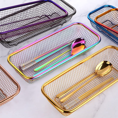 BYEGOU Gold color options brighten drawers and kitchen decor.