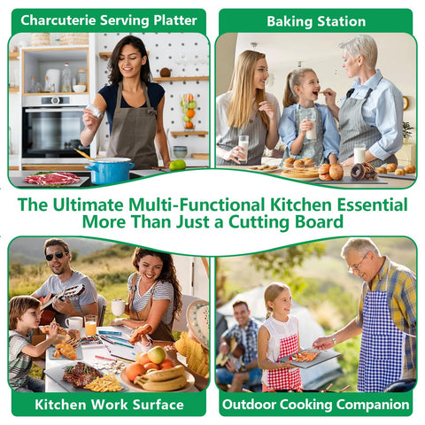 BYEHOVOO slim profile stores vertically to save kitchen space