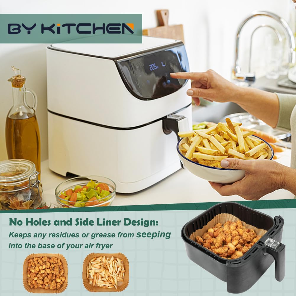 BYKITCHEN material closeup highlights food-grade pulp and nonstick coating benefits.