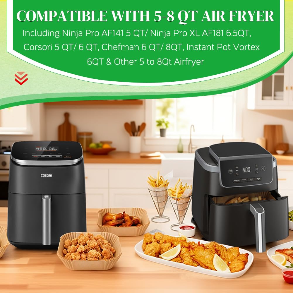 BYKITCHEN basket liner keeps crusts off and makes post-cook cleanup easier