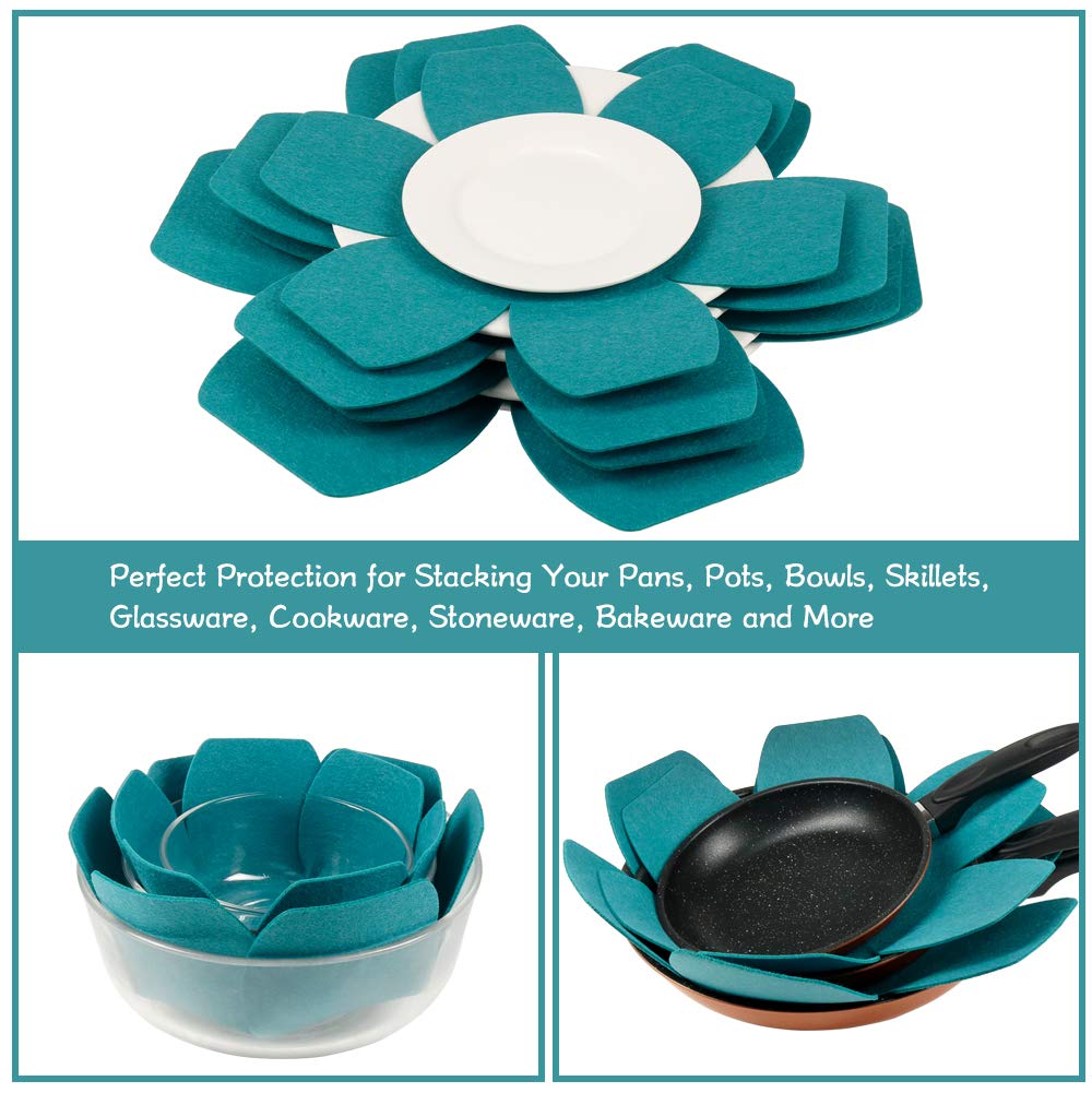 BYKITCHEN protectors guard countertops from heat and drips when handling hot dishes.