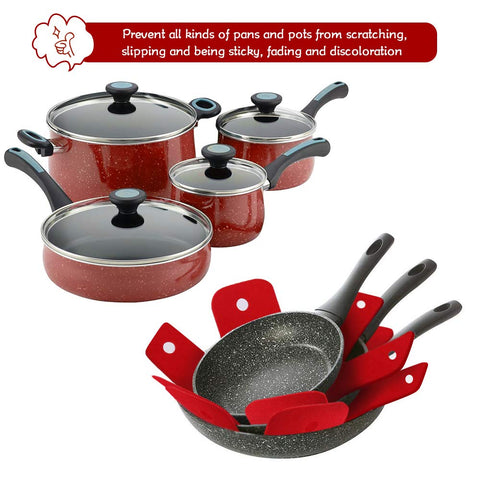BYKITCHEN felt pan pad adds durable cushioning for delicate items