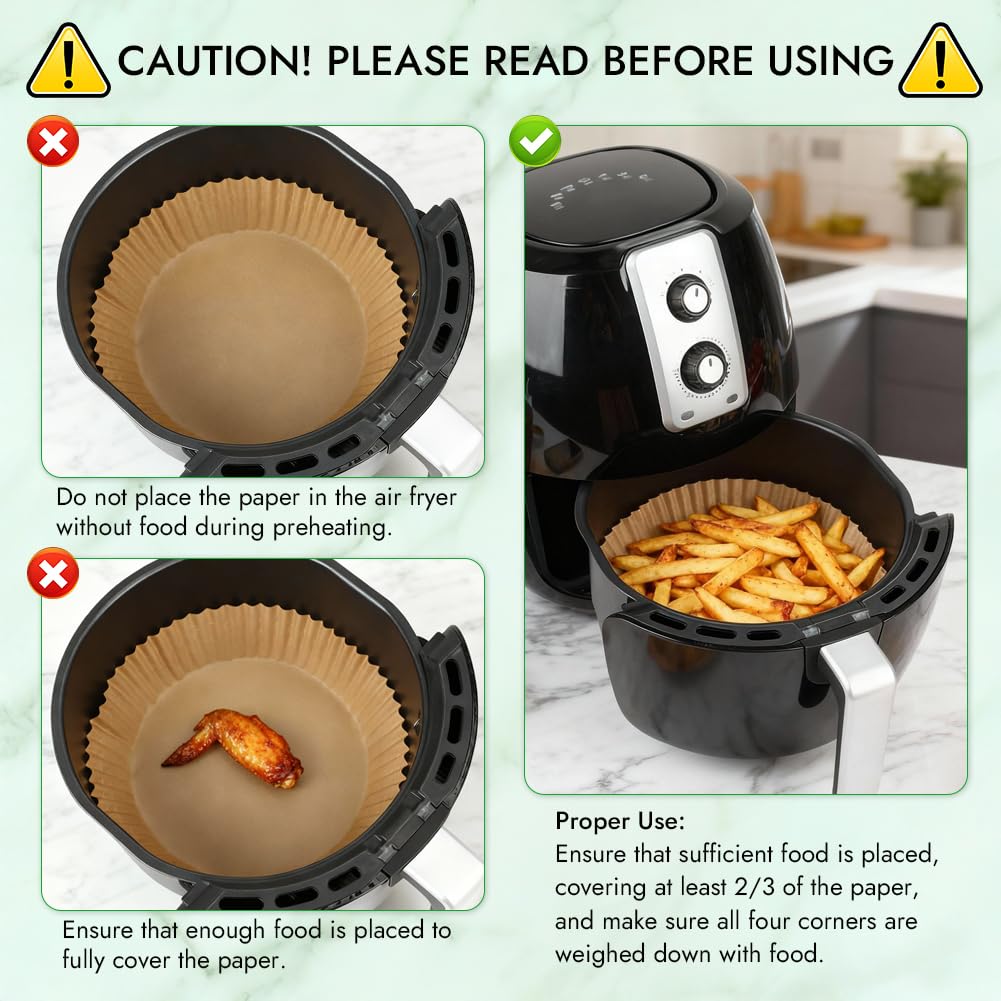 BYKITCHEN liners ideal for chips, pastries, and roasted vegetables