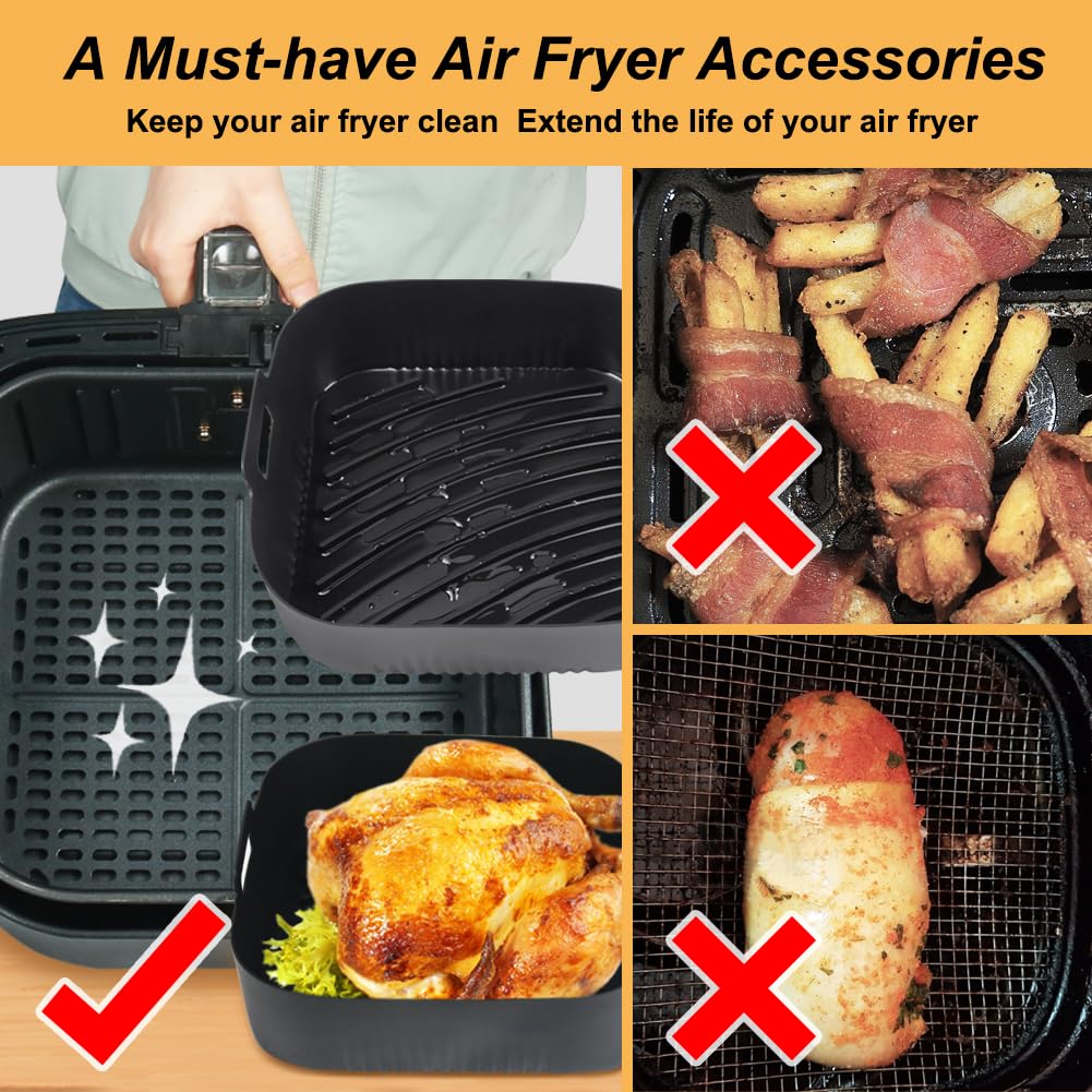 BYKITCHEN oil drains to edge, keeping food crisper during cooking.
