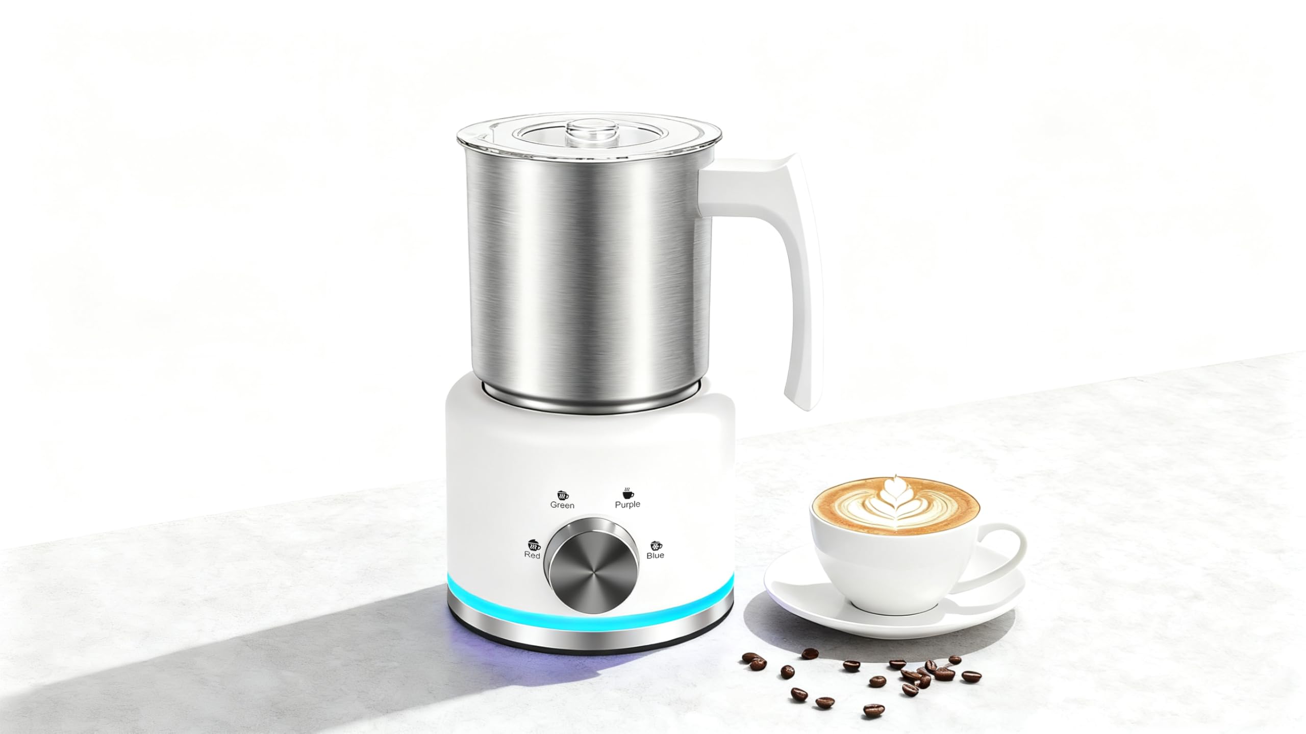 ByNaRIX Milk Frother fits well in any kitchen setup