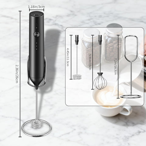 BZPP frother 3-speed control panel enables easy customization.