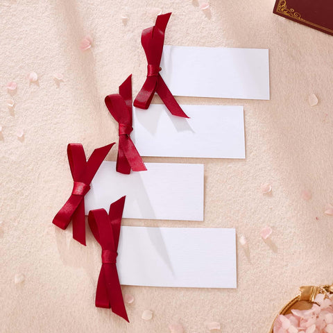 BZQCRT bridal proposal tags with ribbons for gifting