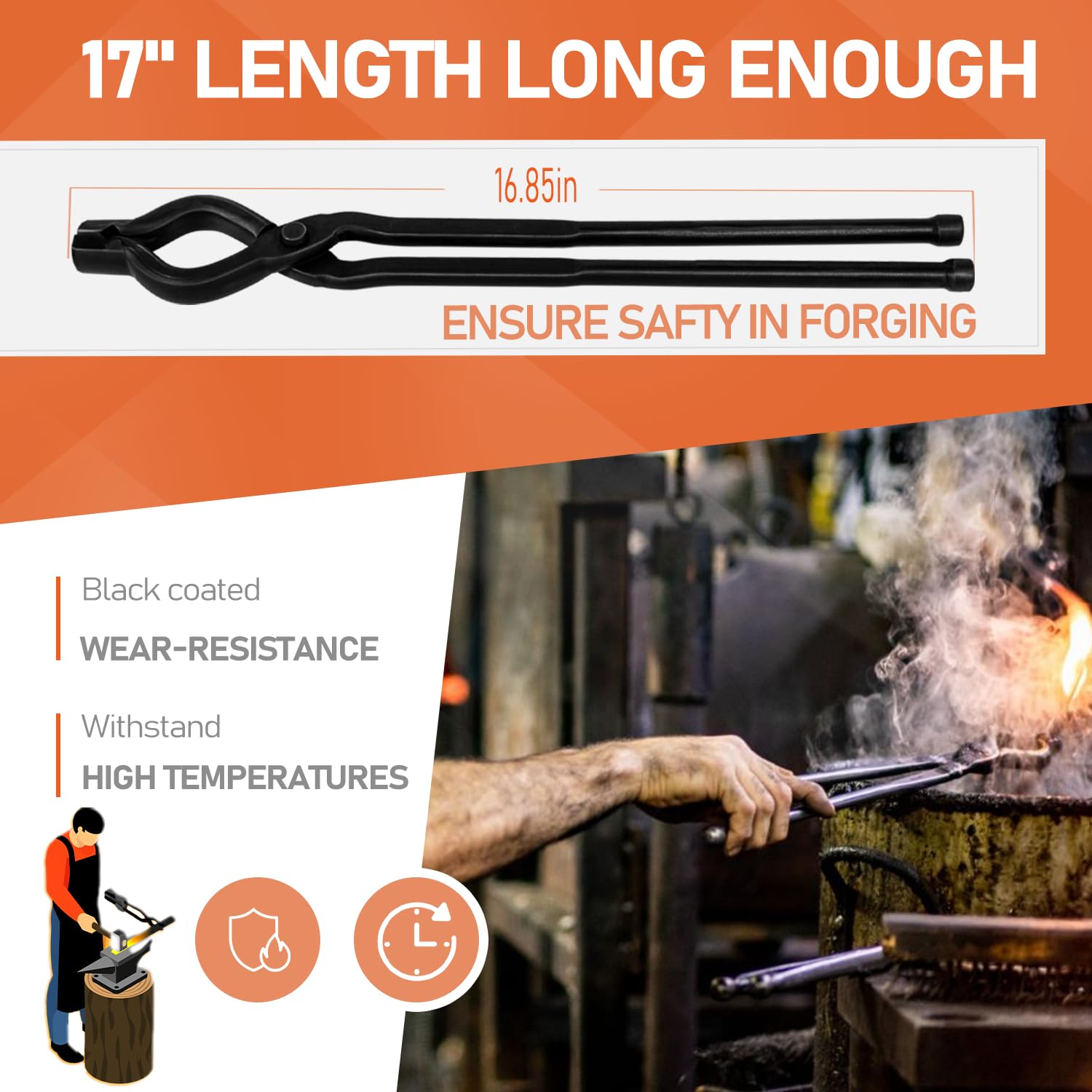 Bzsunway round stock use demonstrates secure holding of rods and shafts.