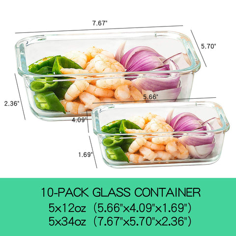 C CREST colorful lids set shows five colors for organized meal planning.