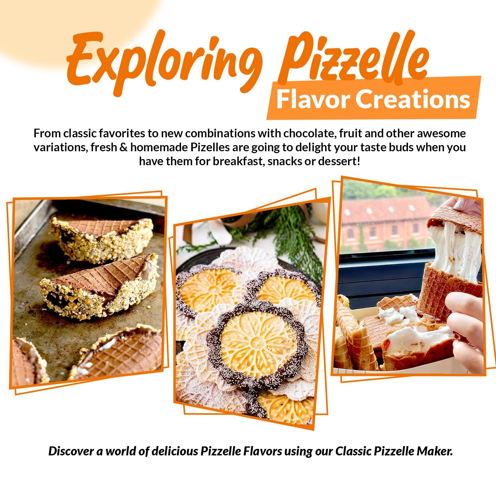 C. Palmer 7500 two-pizzelles-at-once setup helps gatherings.