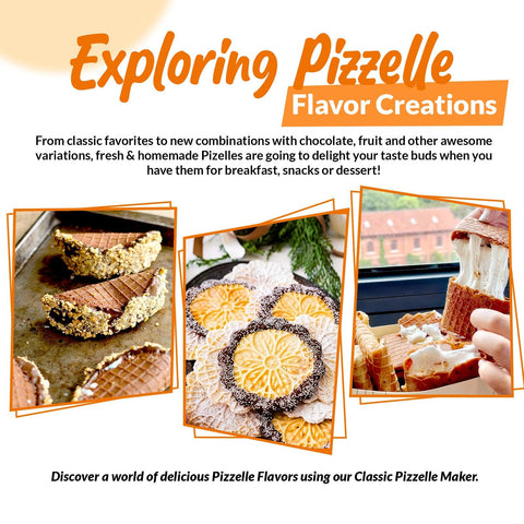 C. Palmer 7500 two-pizzelles-at-once setup helps gatherings.